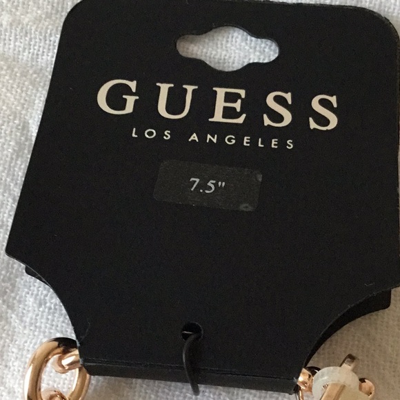 Rose Gold-Tone Link Charm Bracelet - Picture 2 of 6